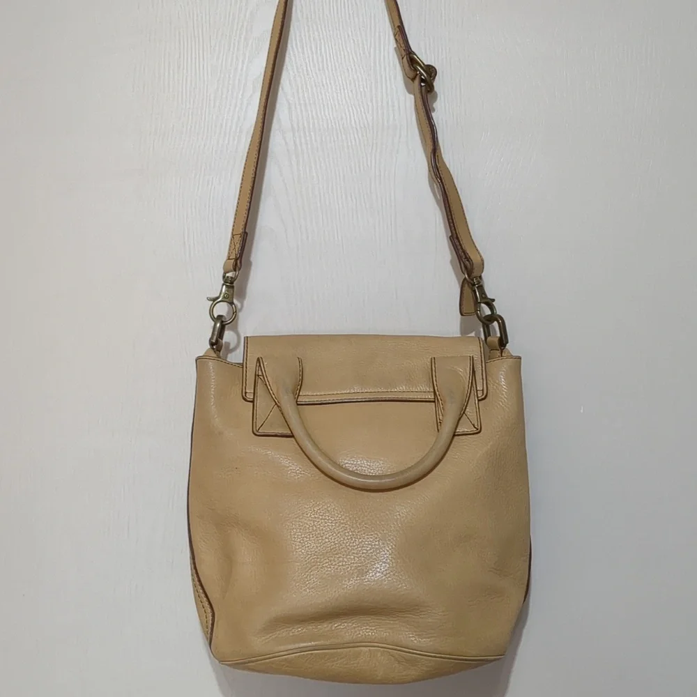 UGG Leather Hobo Bag with long strap